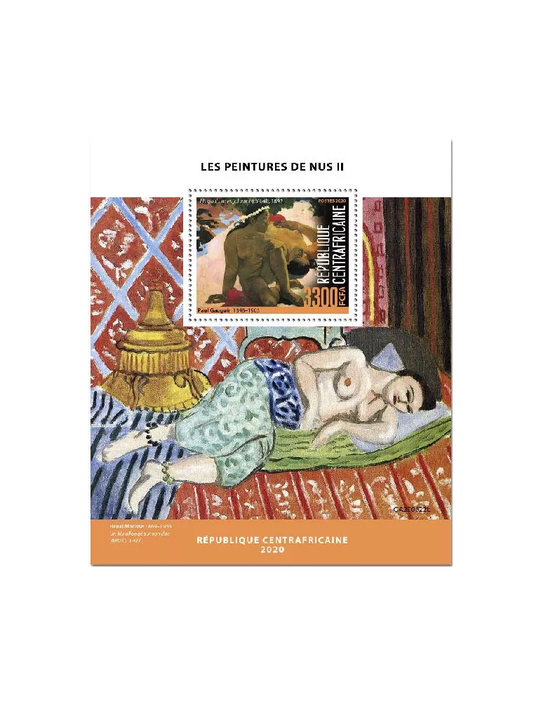 n° 1677 - Timbre CENTRAFRIQUE Blocs et feuillets