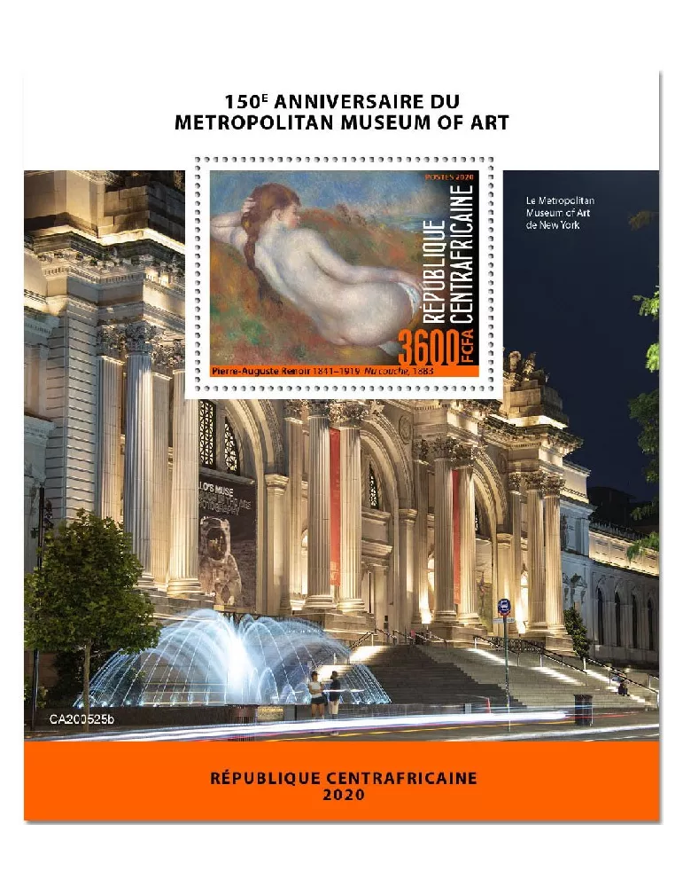 n° 1680 - Timbre CENTRAFRIQUE Blocs et feuillets