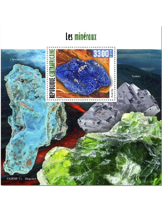 n° 1700 - Timbre CENTRAFRIQUE Blocs et feuillets