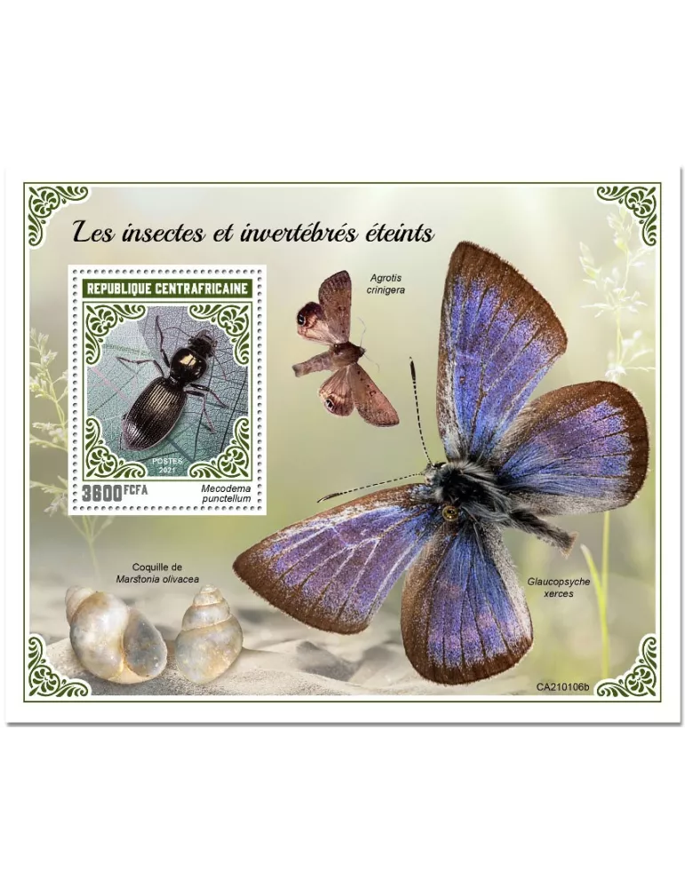 n° 1720 - Timbre CENTRAFRIQUE Blocs et feuillets