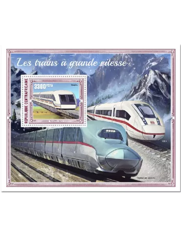 n° 1725 - Timbre CENTRAFRIQUE Blocs et feuillets