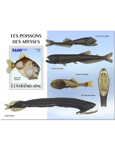 n° 1753 - Timbre CENTRAFRIQUE Blocs et feuillets