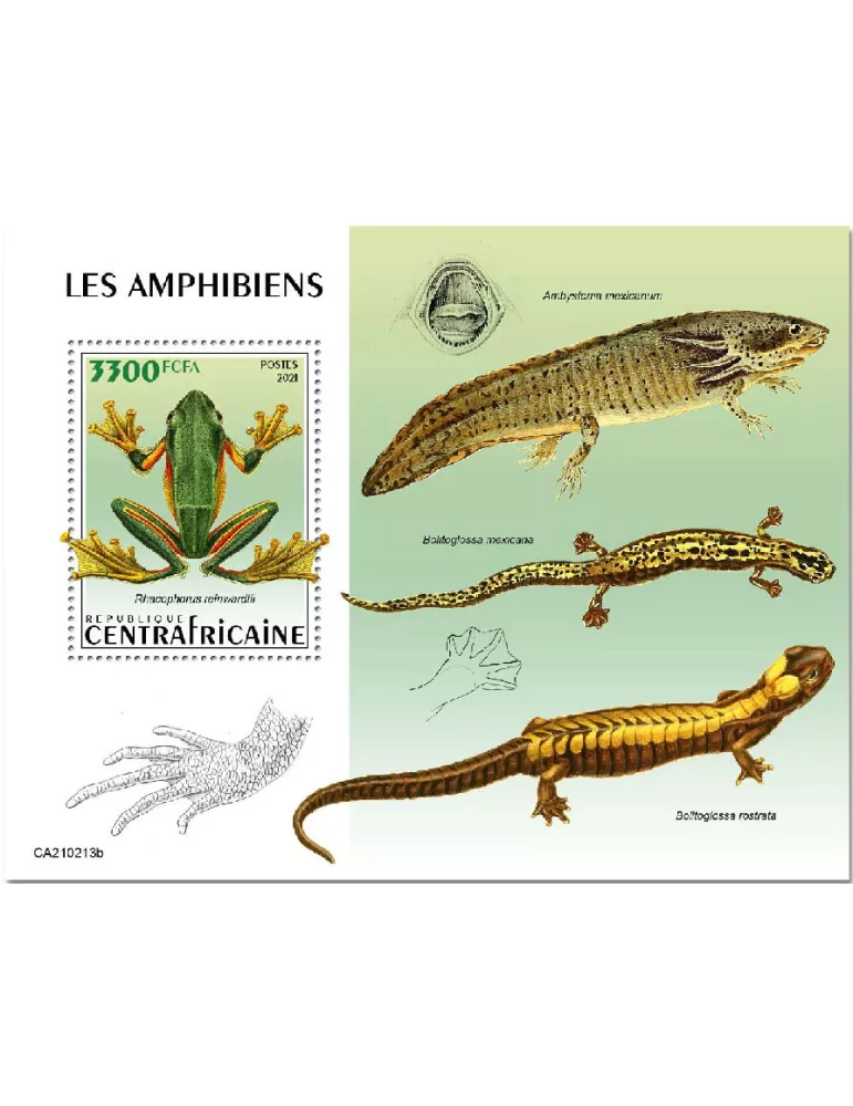 n° 1756 - Timbre CENTRAFRIQUE Blocs et feuillets