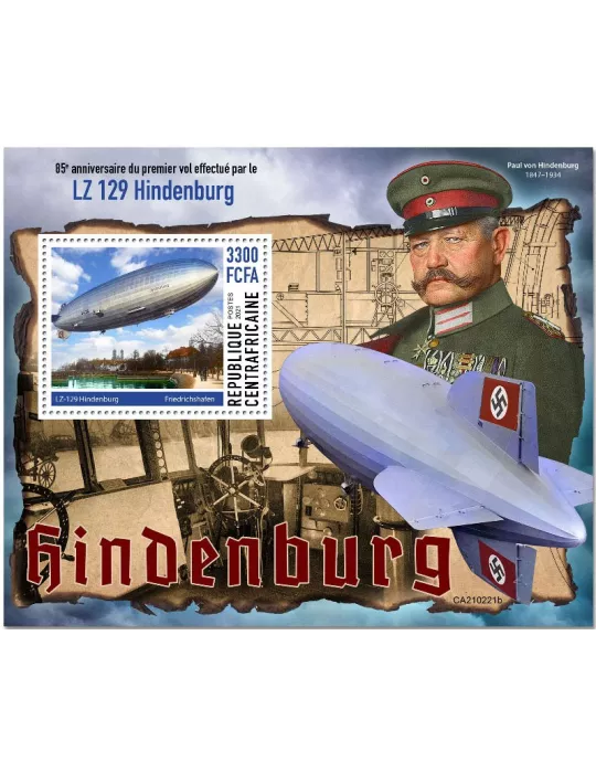 n° 1764 - Timbre CENTRAFRIQUE Blocs et feuillets