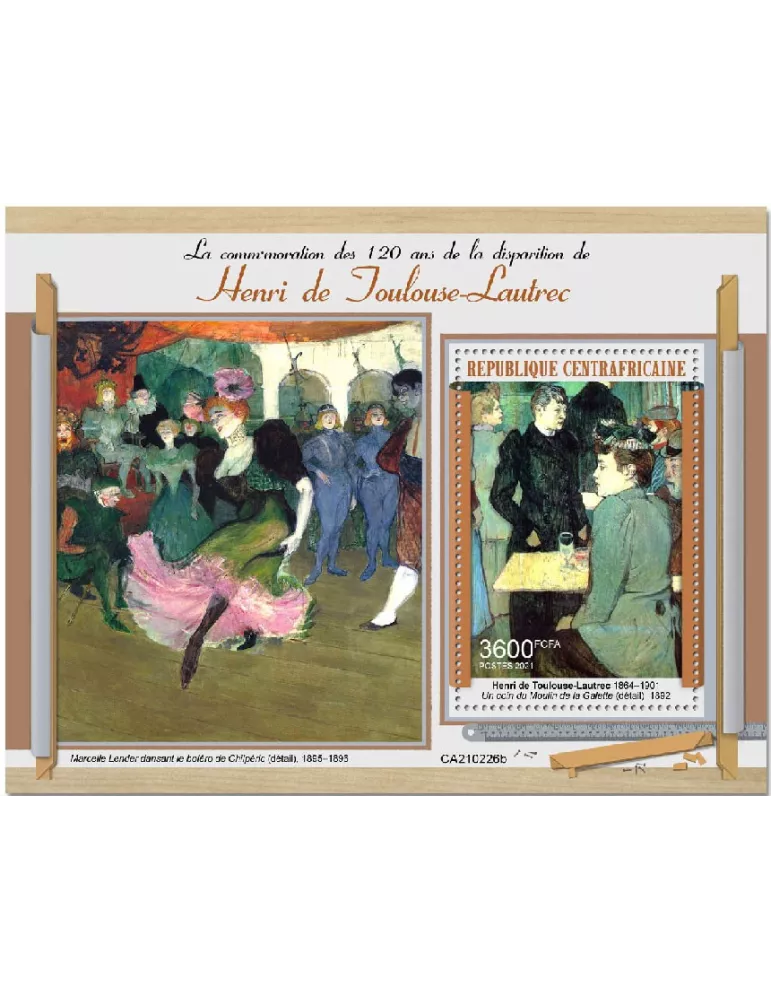 n° 1769 - Timbre CENTRAFRIQUE Blocs et feuillets