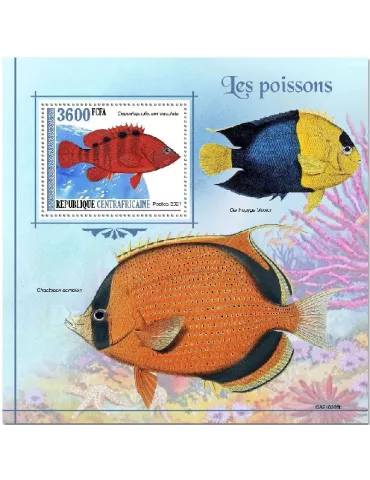 n° 1784 - Timbre CENTRAFRIQUE Blocs et feuillets