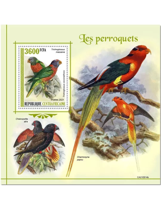 n° 1790 - Timbre CENTRAFRIQUE Blocs et feuillets