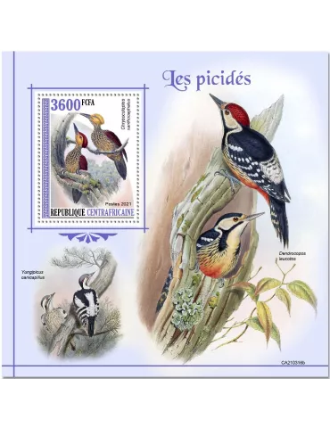 n° 1792 - Timbre CENTRAFRIQUE Blocs et feuillets