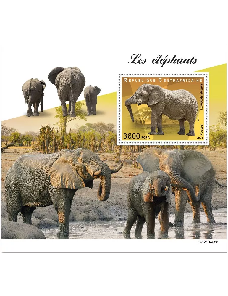 n° 1820 - Timbre CENTRAFRIQUE Blocs et feuillets