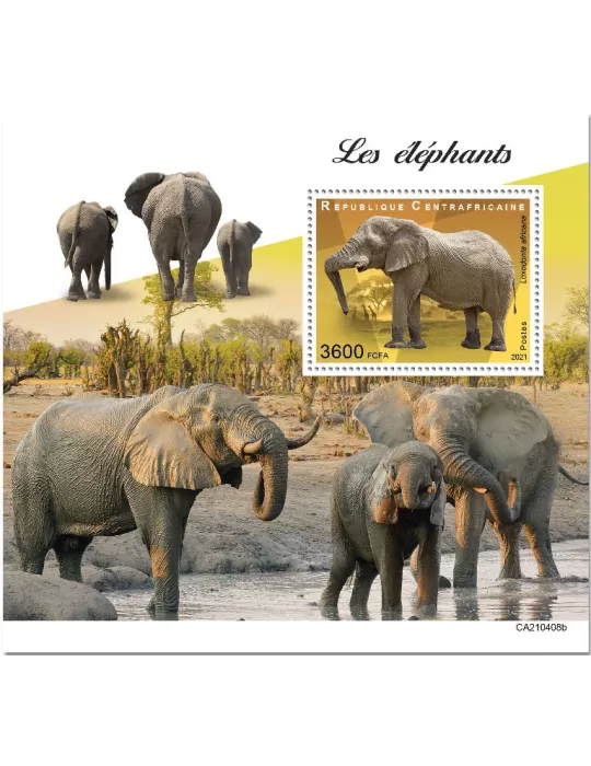 n° 1820 - Timbre CENTRAFRIQUE Blocs et feuillets