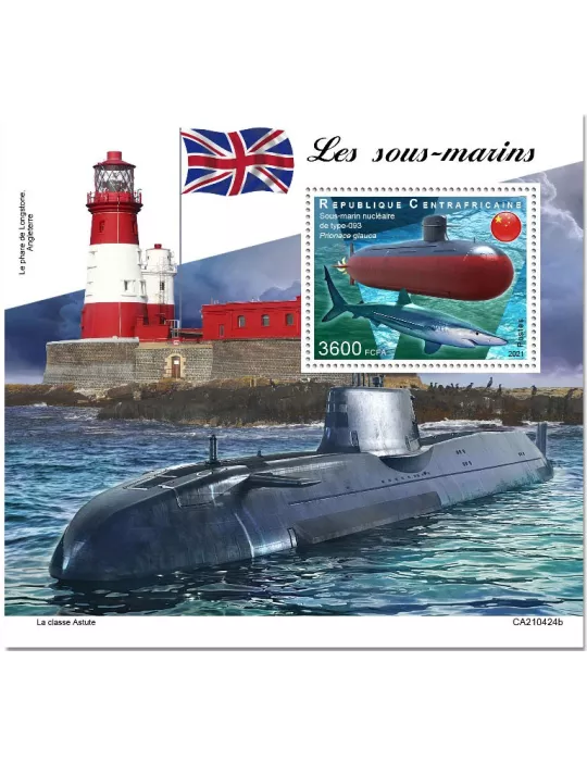 n° 1836 - Timbre CENTRAFRIQUE Blocs et feuillets