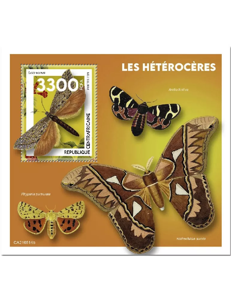 n° 1868 - Timbre CENTRAFRIQUE Blocs et feuillets