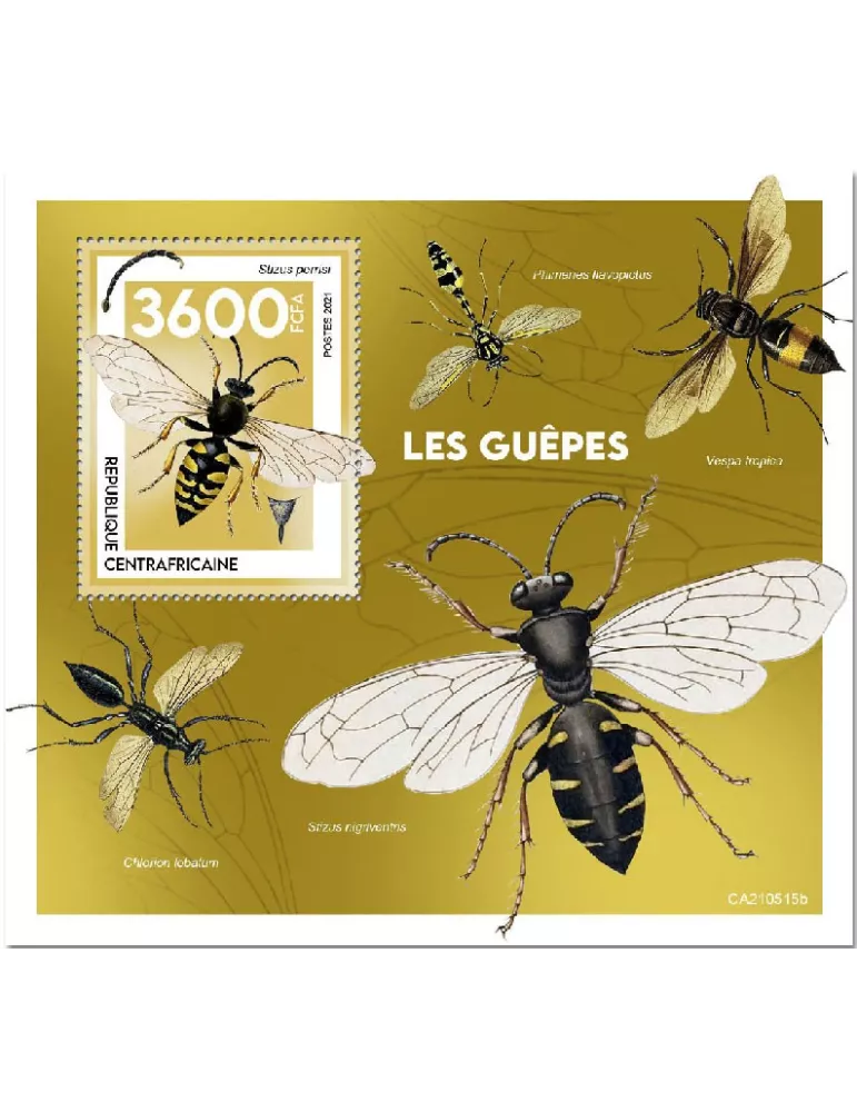 n° 1869 - Timbre CENTRAFRIQUE Blocs et feuillets