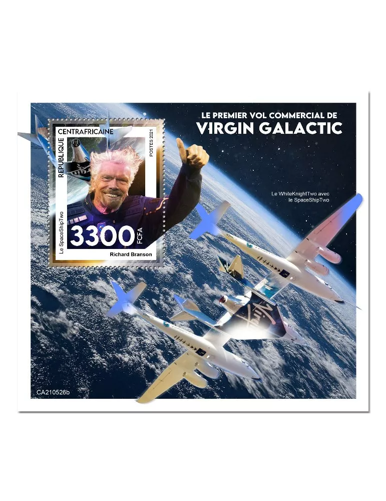 n° 1880 - Timbre CENTRAFRIQUE Blocs et feuillets