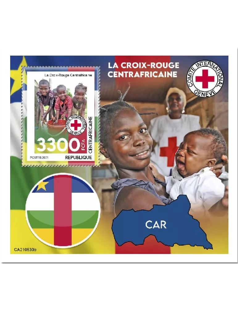 n° 1883 - Timbre CENTRAFRIQUE Blocs et feuillets