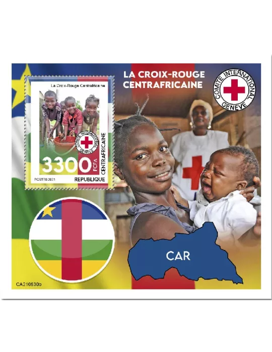 n° 1883 - Timbre CENTRAFRIQUE Blocs et feuillets