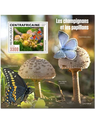 n° 1885 - Timbre CENTRAFRIQUE Blocs et feuillets