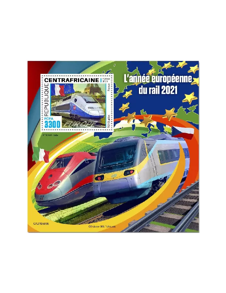 n° 1891 - Timbre CENTRAFRIQUE Blocs et feuillets