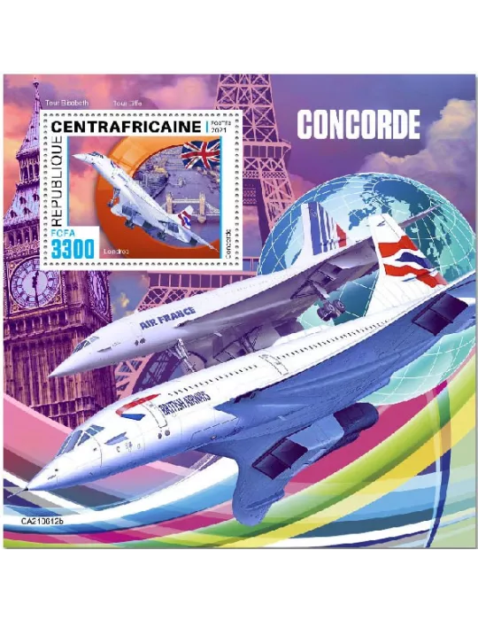 n° 1894 - Timbre CENTRAFRIQUE Blocs et feuillets