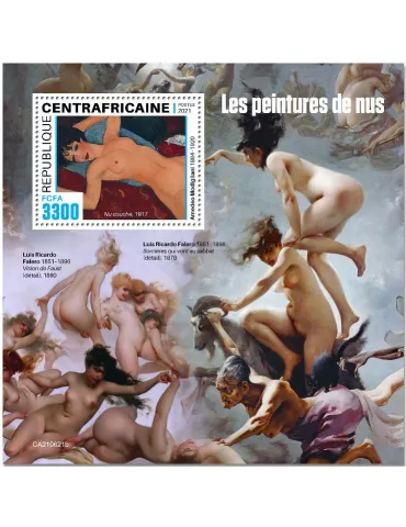 n° 1902 - Timbre CENTRAFRIQUE Blocs et feuillets