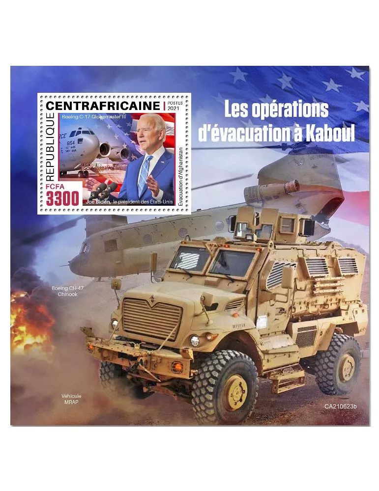 n° 1904 - Timbre CENTRAFRIQUE Blocs et feuillets