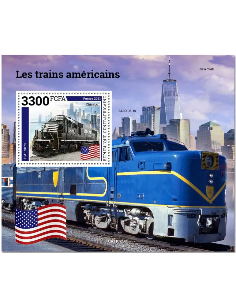 n° 1920 - Timbre CENTRAFRIQUE Blocs et feuillets