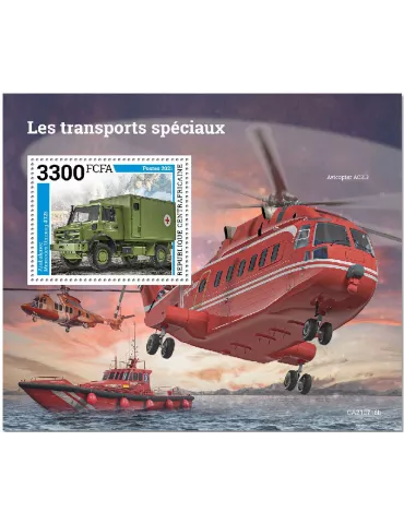 n° 1922 - Timbre CENTRAFRIQUE Blocs et feuillets