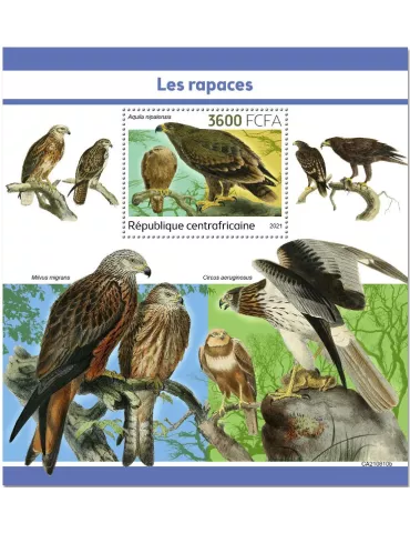 n° 1942 - Timbre CENTRAFRIQUE Blocs et feuillets