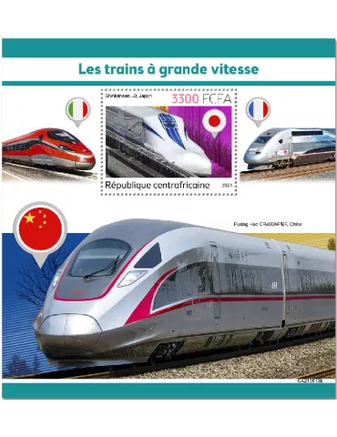 n° 1945 - Timbre CENTRAFRIQUE Blocs et feuillets