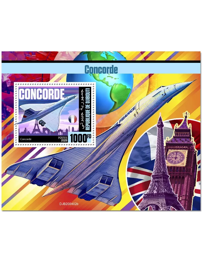 n° 616 - Timbre DJIBOUTI Blocs et feuillets