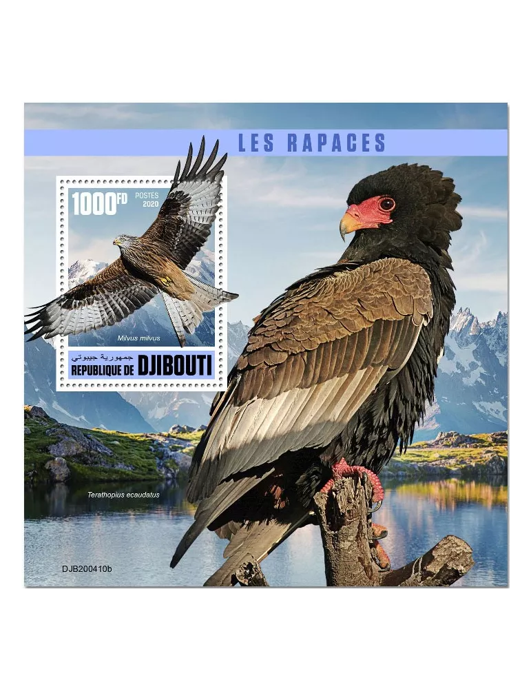 n° 624 - Timbre DJIBOUTI Blocs et feuillets