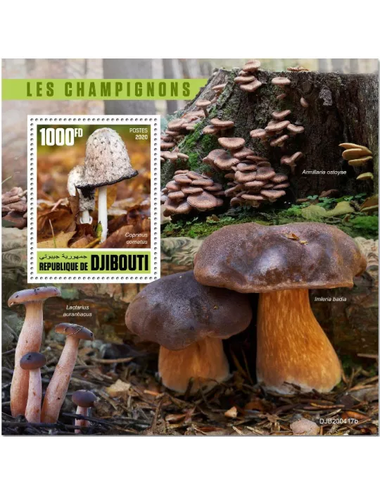 n° 631 - Timbre DJIBOUTI Blocs et feuillets