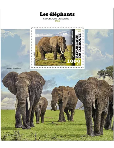 n° 638 - Timbre DJIBOUTI Blocs et feuillets