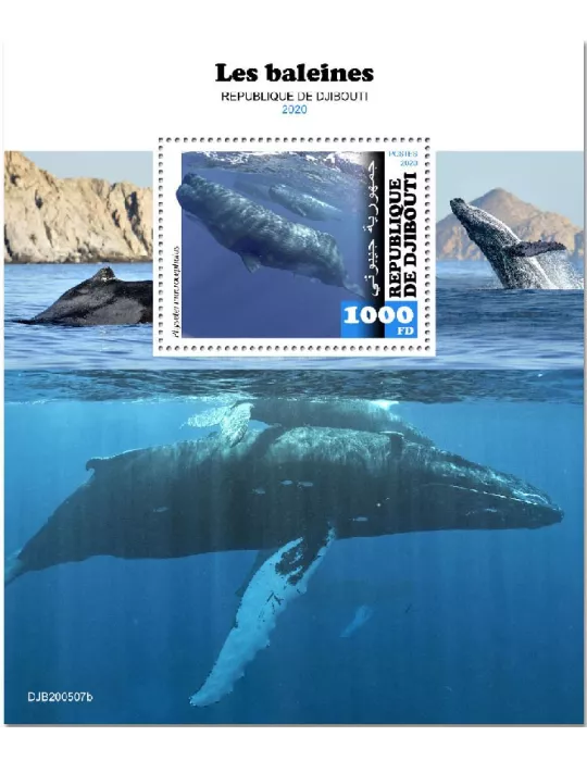 n° 639 - Timbre DJIBOUTI Blocs et feuillets