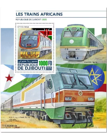 n° 642 - Timbre DJIBOUTI Blocs et feuillets