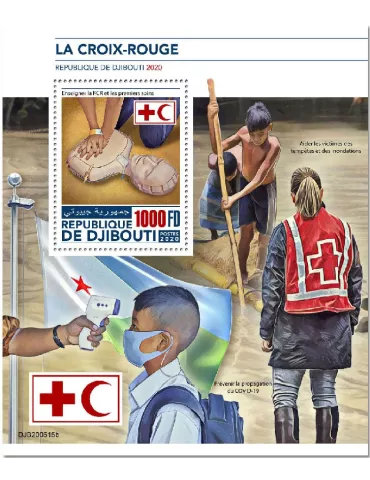 n° 647 - Timbre DJIBOUTI Blocs et feuillets