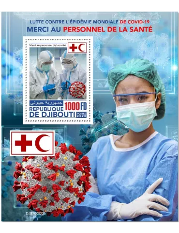 n° 650 - Timbre DJIBOUTI Blocs et feuillets