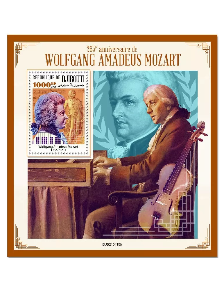 n° 664 - Timbre DJIBOUTI Blocs et feuillets