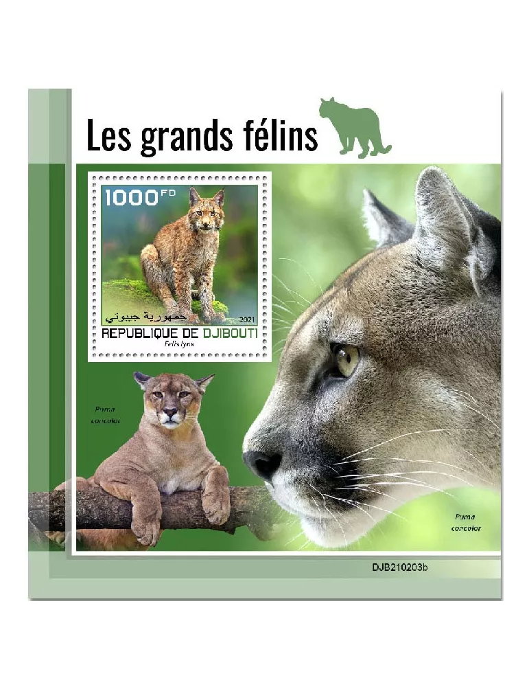 n° 673 - Timbre DJIBOUTI Blocs et feuillets