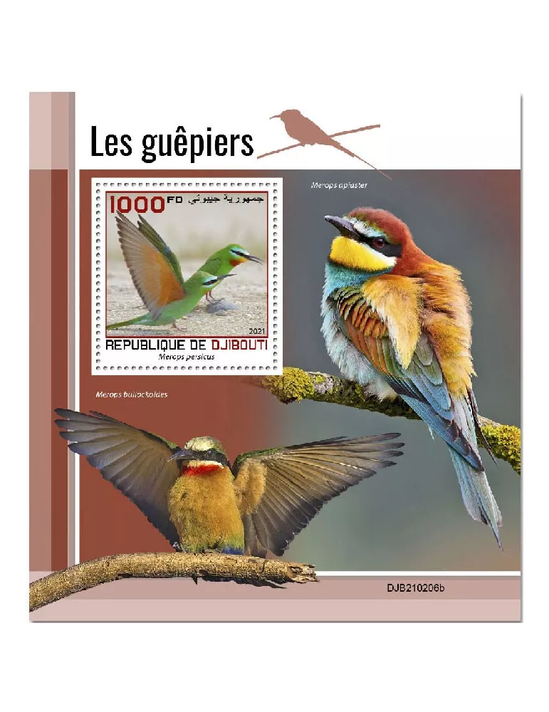 n° 676 - Timbre DJIBOUTI Blocs et feuillets