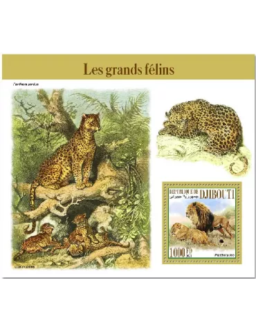 n° 696 - Timbre DJIBOUTI Blocs et feuillets