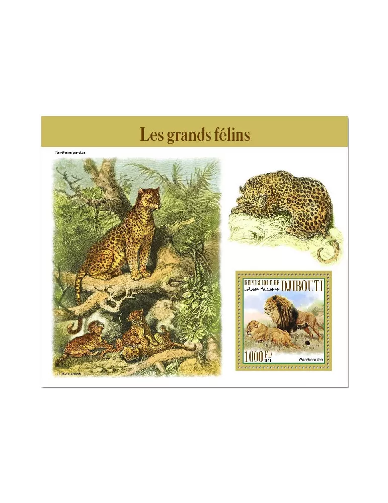 n° 696 - Timbre DJIBOUTI Blocs et feuillets