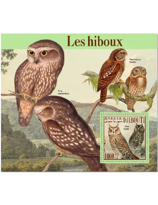 n° 698 - Timbre DJIBOUTI Blocs et feuillets