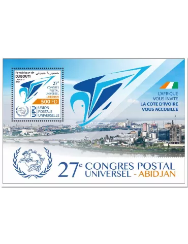 n° 728 - Timbre DJIBOUTI Blocs et feuillets