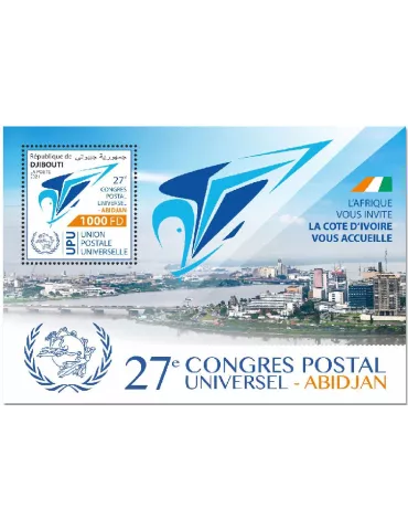 n° 729 - Timbre DJIBOUTI Blocs et feuillets