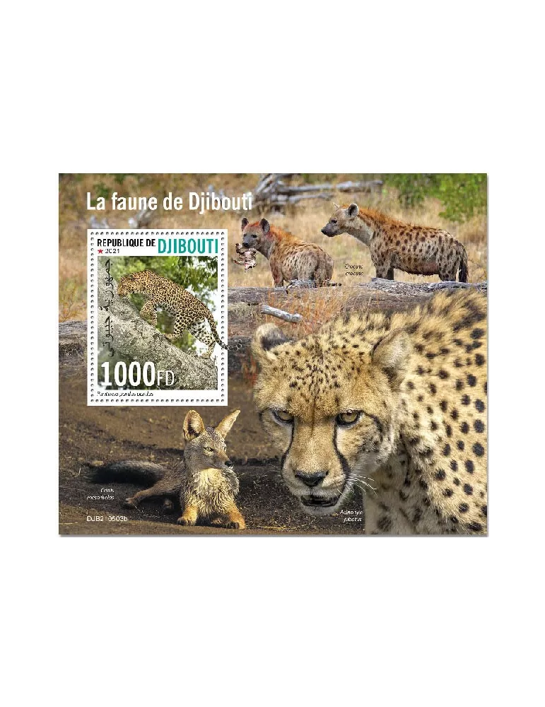 n° 732 - Timbre DJIBOUTI Blocs et feuillets