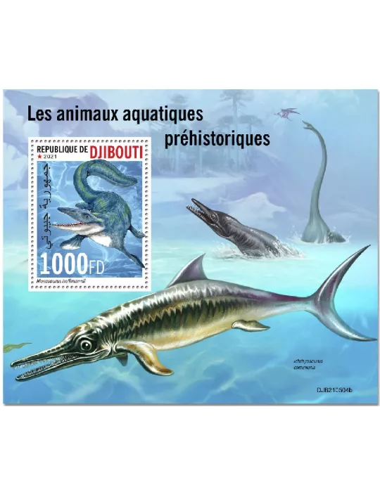 n° 733 - Timbre DJIBOUTI Blocs et feuillets