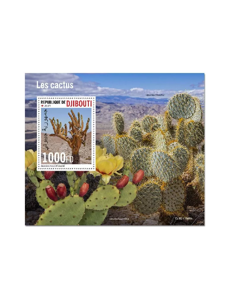 n° 734 - Timbre DJIBOUTI Blocs et feuillets