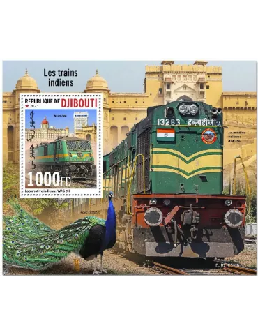 n° 740 - Timbre DJIBOUTI Blocs et feuillets