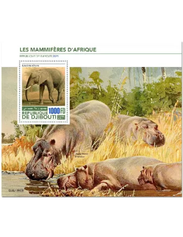 n° 754 - Timbre DJIBOUTI Blocs et feuillets